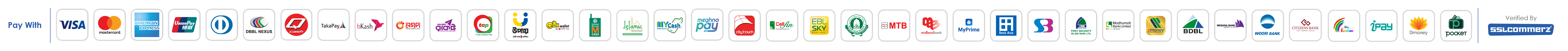 SSLCommerz Payment Methods